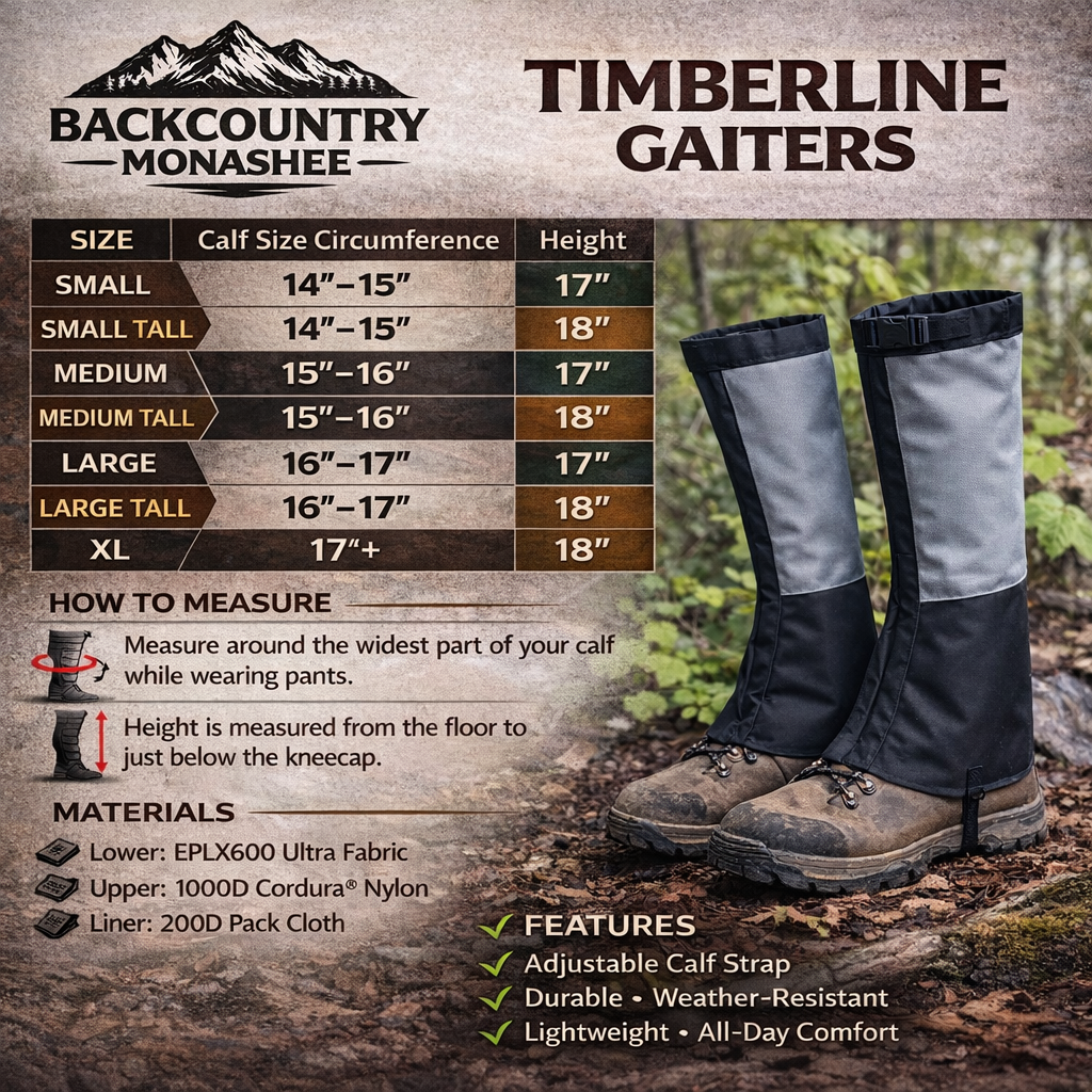 Timberline Gaiters