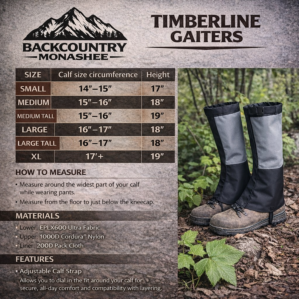 Timberline Gaiters