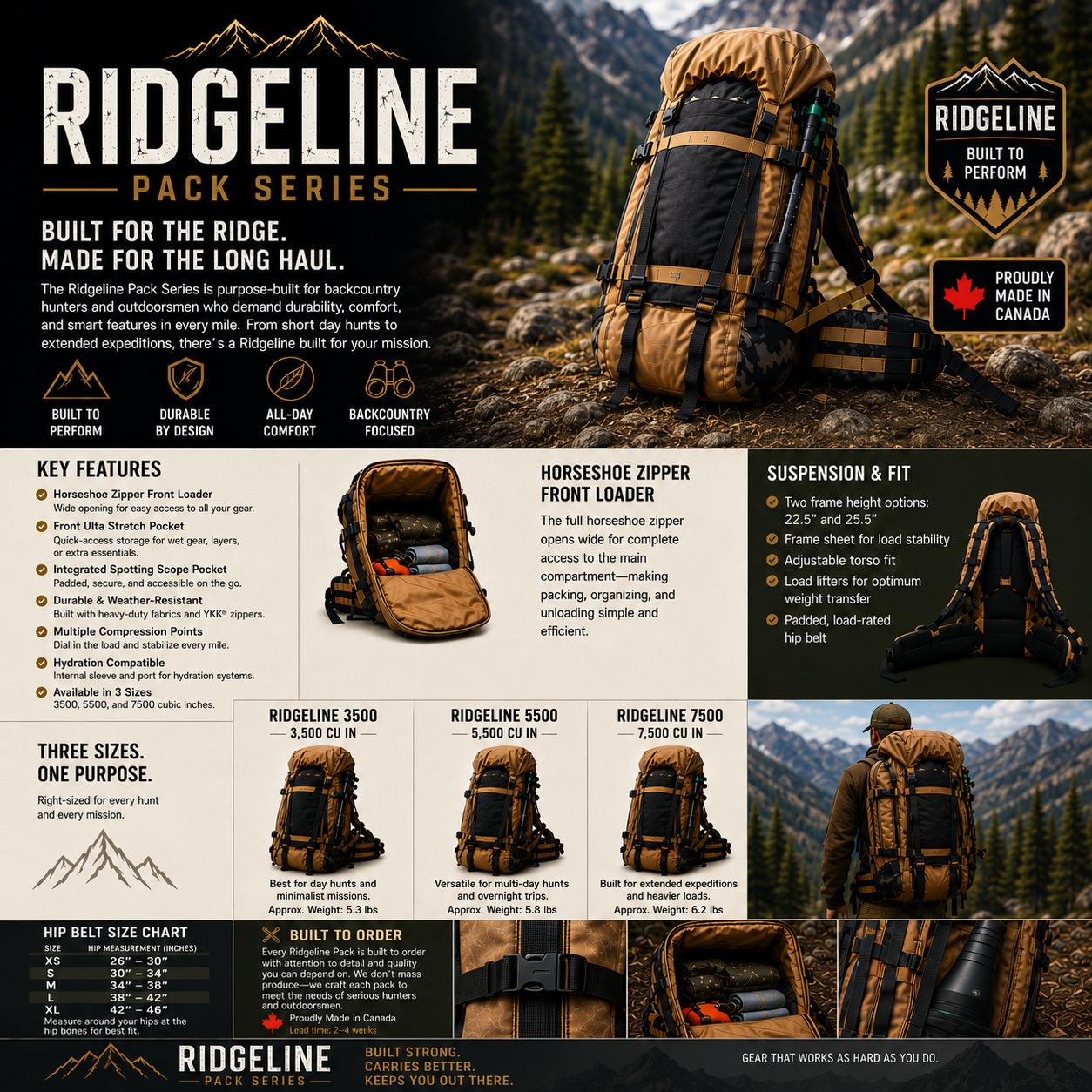 Ridgeline Pack Series